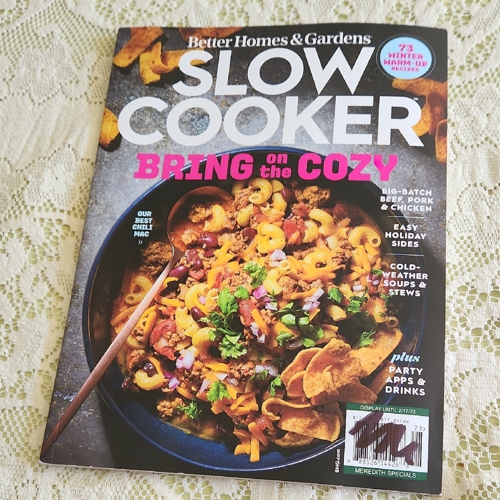 4/$15 Better Homes And Gardens Slow Cooker Magazine